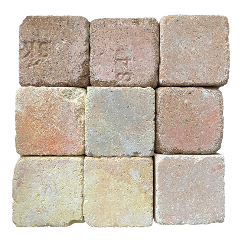 Old refractory bricks