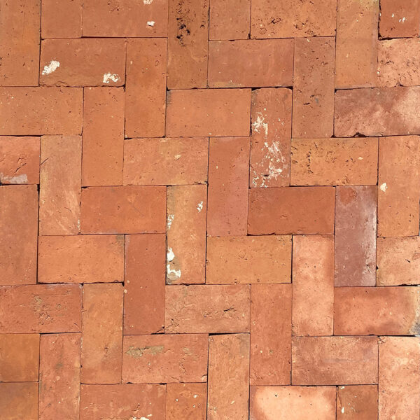 Six-sided polished bricks